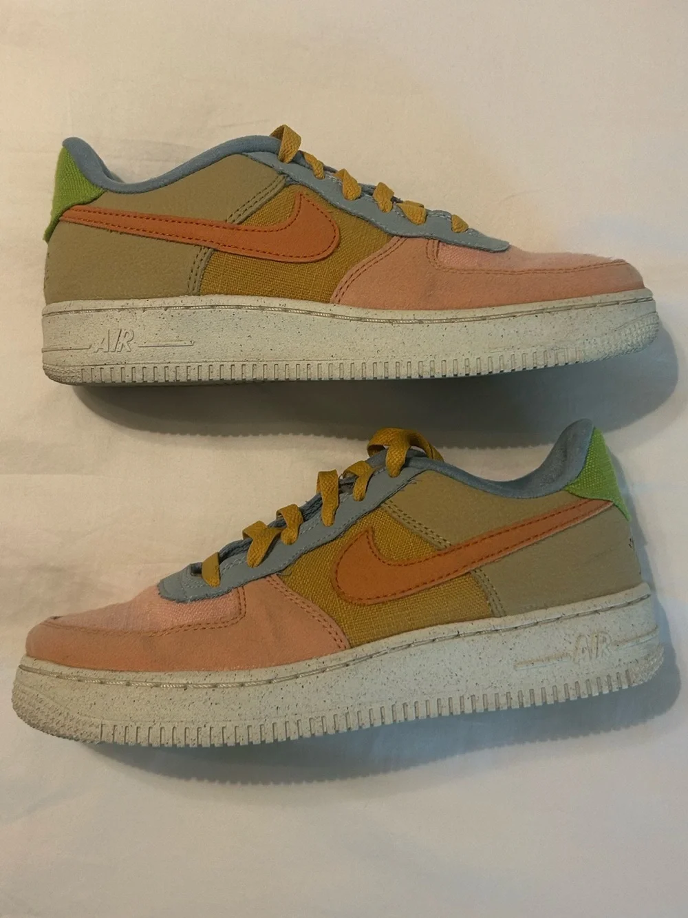 Nike Air Force 1 Low Next Nature Sun Club Multi Youth Size 5.5